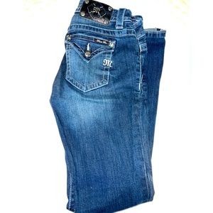 Miss me jeans mid rise boot size 27